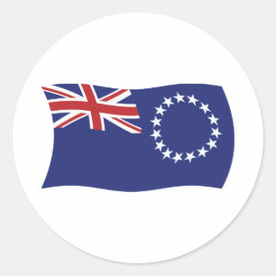 Cook Islands Flag Sticker