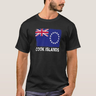 Cook Islands Flag Support Cook Islands People T-Shirt