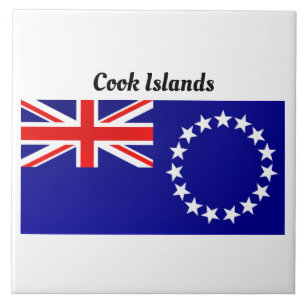 Cook Islands Flag Tile