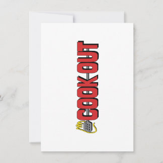 Cook Out (restaurant) Invitation