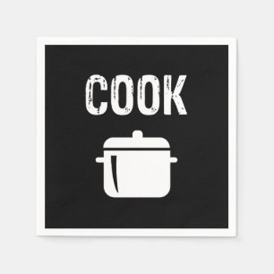 Cook pan design napkin