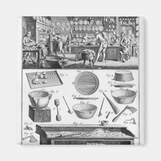 Cook, Pastrycook, Caterer Magnet (Front)