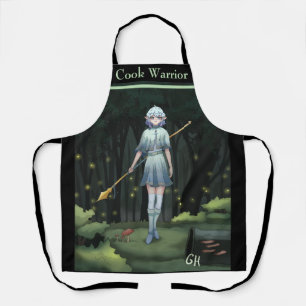 Cook warrior, anime, gameart apron
