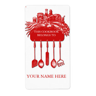Cookbook Collection Bookplate ..