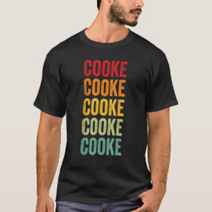 Cooke County Texas Rainbow Text Design T-Shirt