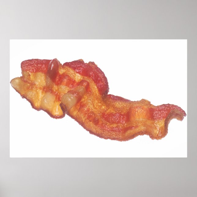 Cooked Bacon Poster (Front)