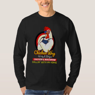 Cooked Chicken Wing Chicken Wing Hot Dog And Bolog T-Shirt