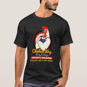 Cooked Chicken Wing Chicken Wing Hot Dog And Bolog T-Shirt