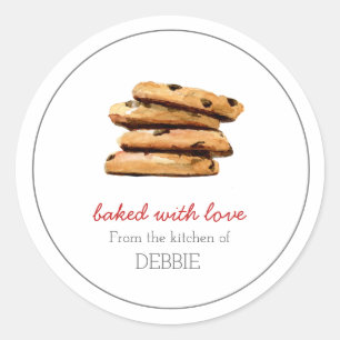 COOKIE baked with love bakers Sticker