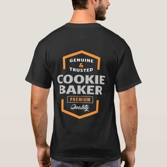Cookie Baker | Gift Ideas T-Shirt (Back)