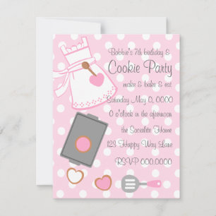 Cookie Baker Invitation