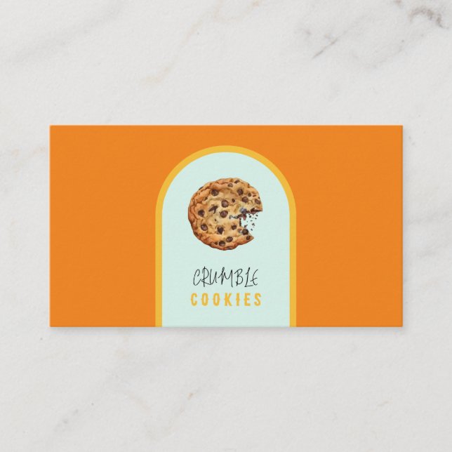 Cookie Bakery  Business Card (Front)