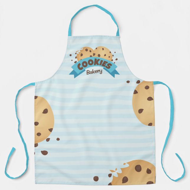 Cookie Bakery Kitchen Apron (Front)