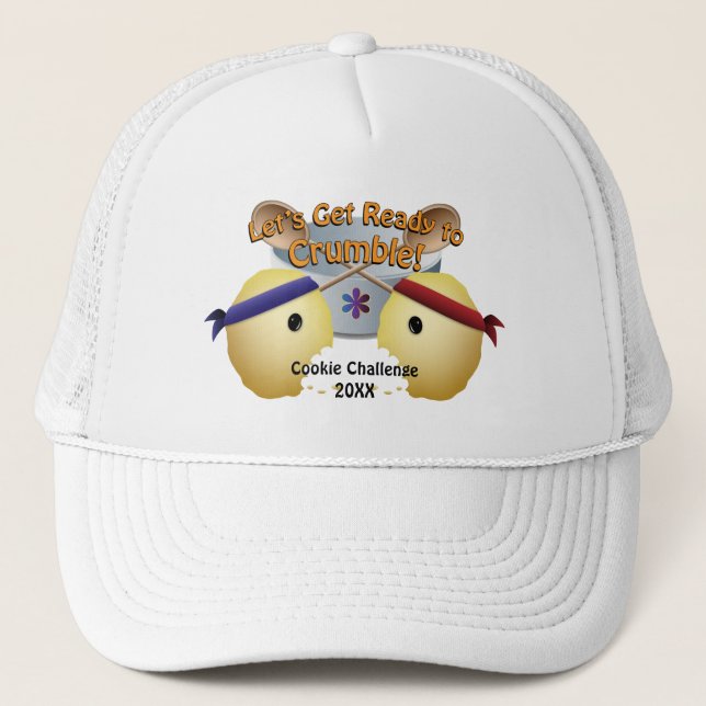 Cookie Baking Competition Trucker Hat (Front)