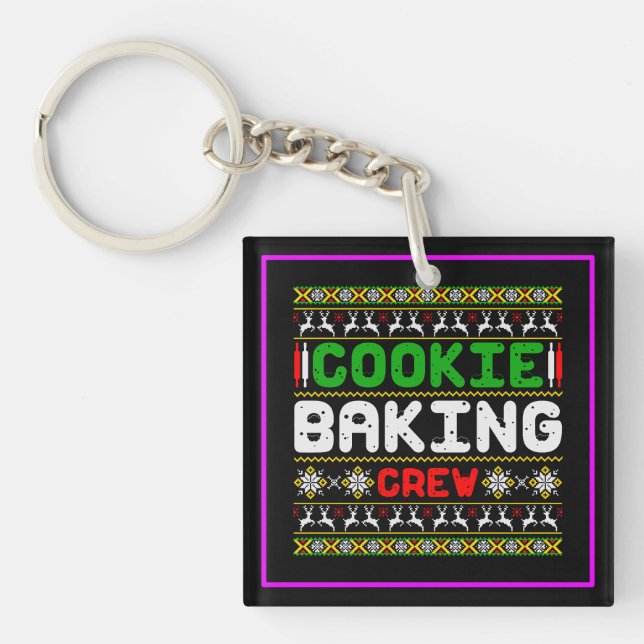 Cookie Baking Crew-50000 Key Ring (Front)