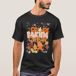 Cookie Baking Crew Authentic Christmas Baker Team T-Shirt