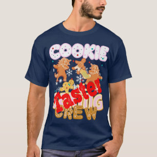 Cookie Baking Crew Authentic Christmas Baker Team T-Shirt