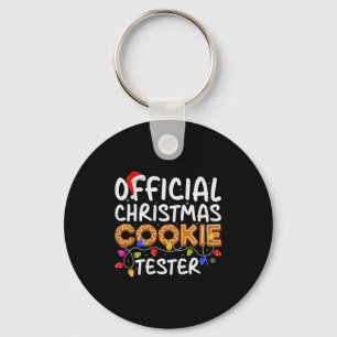 Cookie Baking Crew Christmas Cookie Tester Xmas Pr Key Ring