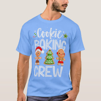 Cookie Baking Crew Christmas Family Gingerbread Te T-Shirt
