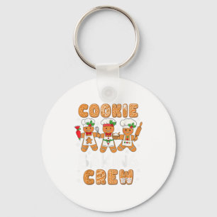 Cookie Baking Crew Christmas Funny Gingerbread Lov Key Ring
