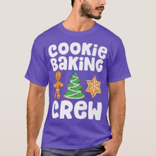 Cookie Baking Crew Christmas Gingerbread Family Te T-Shirt