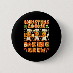 Cookie Baking Crew Christmas Gingerbread Lovers Wo 6 Cm Round Badge