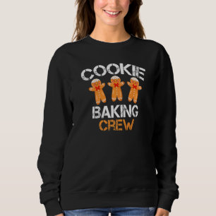 Cookie Baking Crew  Christmas Pyjamas Family Xmas  Sweatshirt