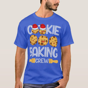 Cookie Baking Crew Christmas Santa Family cute T-Shirt