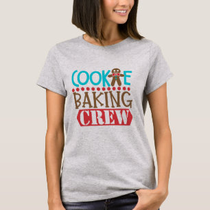 Cookie Baking Crew Christmas T-Shirt