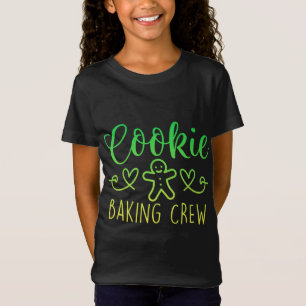 Cookie Baking Crew Christmas Xmas Holiday Family W T-Shirt
