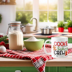 Cookie baking crew coffee mug