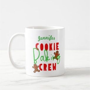 Cookie Baking Crew Fun Holiday Cooking Coffee Mug