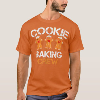 Cookie Baking Crew Funny Christmas Pyjamas Family T-Shirt
