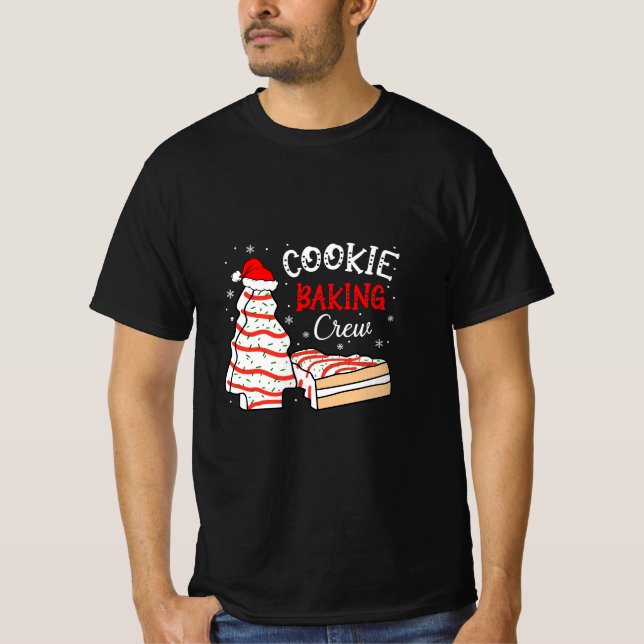Cookie Baking Crew Funny  Christmas  T-Shirt (Front)