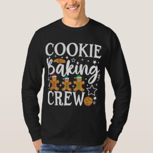 Cookie Baking Crew Funny Group Matching Christmas T-Shirt