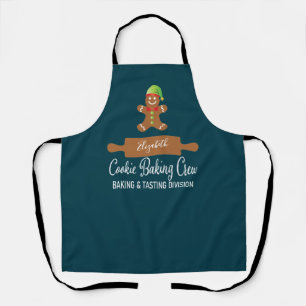 Cookie Baking Crew Gingerbread Baking Apron