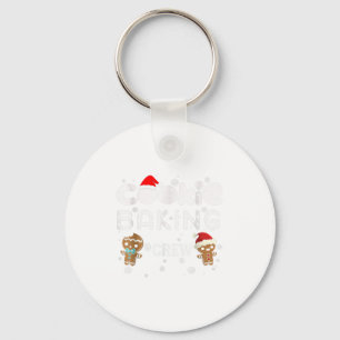 Cookie Baking Crew Gingerbread Christmas Costume P Key Ring