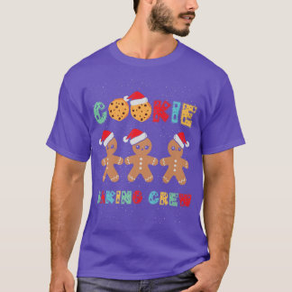 Cookie Baking Crew Gingerbread Men with Xmas Hats  T-Shirt