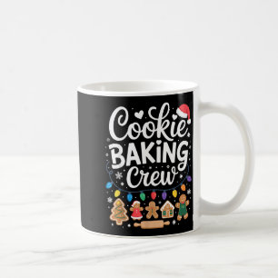 Cookie Baking Crew Holiday Squad Gingerbread Chris Coffee Mug