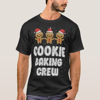 Cookie Baking Crew Shirt Christmas Family Gingerbr