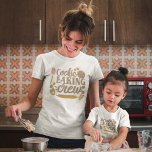 Cookie Baking Crew Utensils Christmas White T-Shirt<br><div class="desc">Cookie Baking Crew Utensils Christmas White. Fun design for when you're making those festive treats!</div>