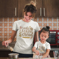 Cookie Baking Crew Utensils Christmas White
