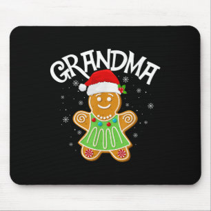 Cookie Baking Matching Family Gingerbread Grandma  Mouse Mat