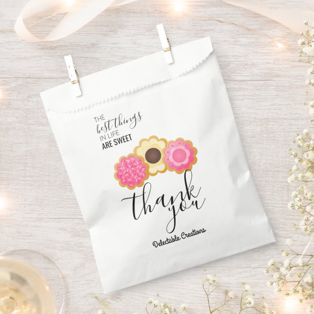 Cookie Baking Packaging Favour Bags (Clipped)