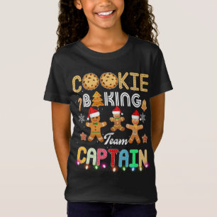 Cookie Baking Team Captain Christmas bakers Ginger T-Shirt