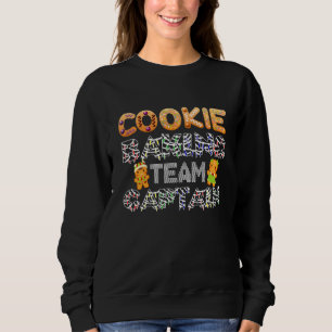 Cookie Baking Team Captain Gingerbread Christmas F Sweatshirt