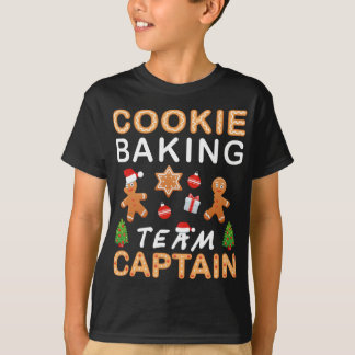 Cookie Baking Team Captain Hilarious Gingerbread C T-Shirt