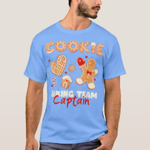 Cookie Baking Team Captain Holiday Christmas Ginge T-Shirt