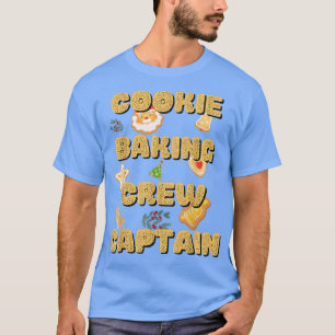 Cookie Baking Team Captain  Tester Cute Family Mat T-Shirt
