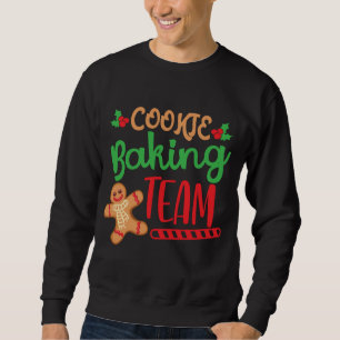 Cookie Baking Team Christmas Squad Xmas Crew m Gin Sweatshirt